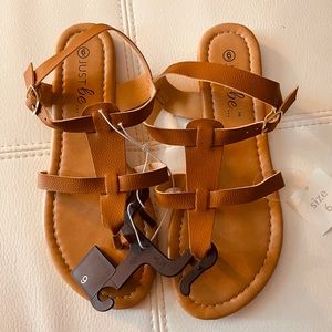 Just Be Sandals NWT
